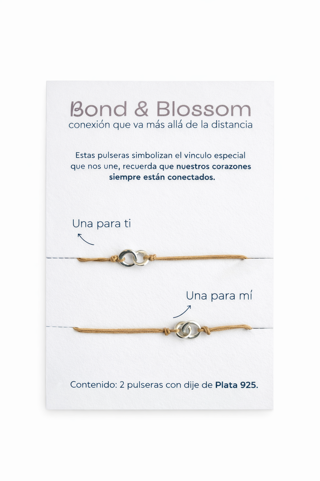 Pulseras Bond & Blossom