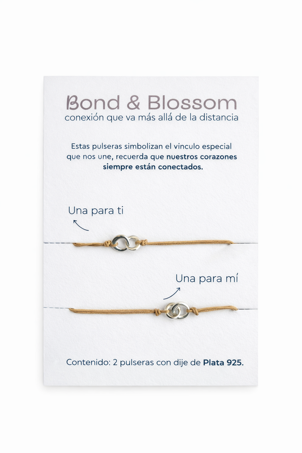 Pulseras Bond & Blossom